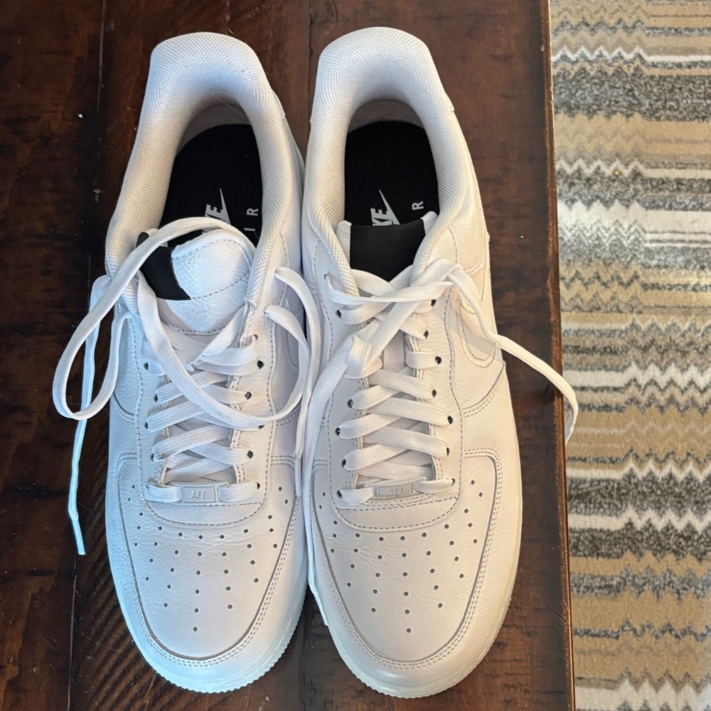 Nike Classic White Lace-Up Sneakers